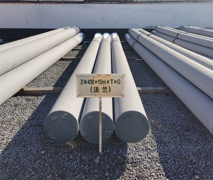 益阳430×15米×T×G砼电力电杆