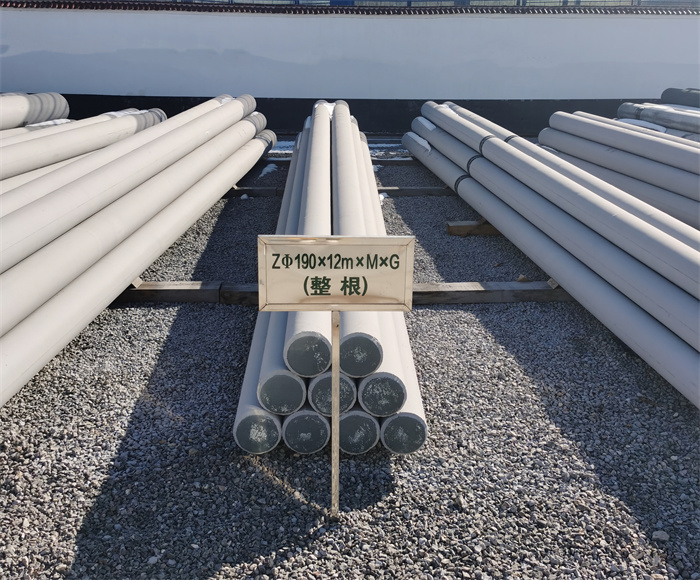 益阳190×12米钢筋混凝土水泥电线杆