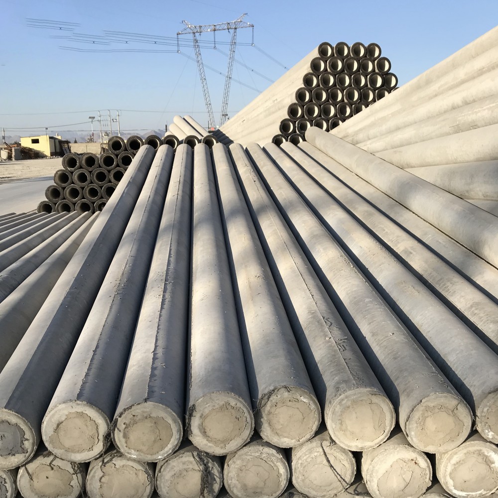 益阳190×18米非预应力水泥电线杆