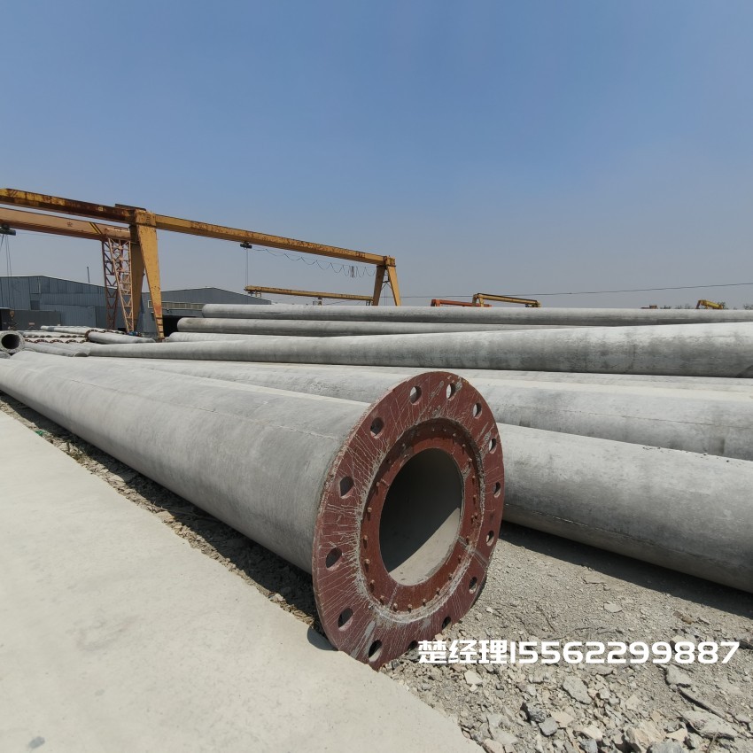 益阳12米无拉线电杆